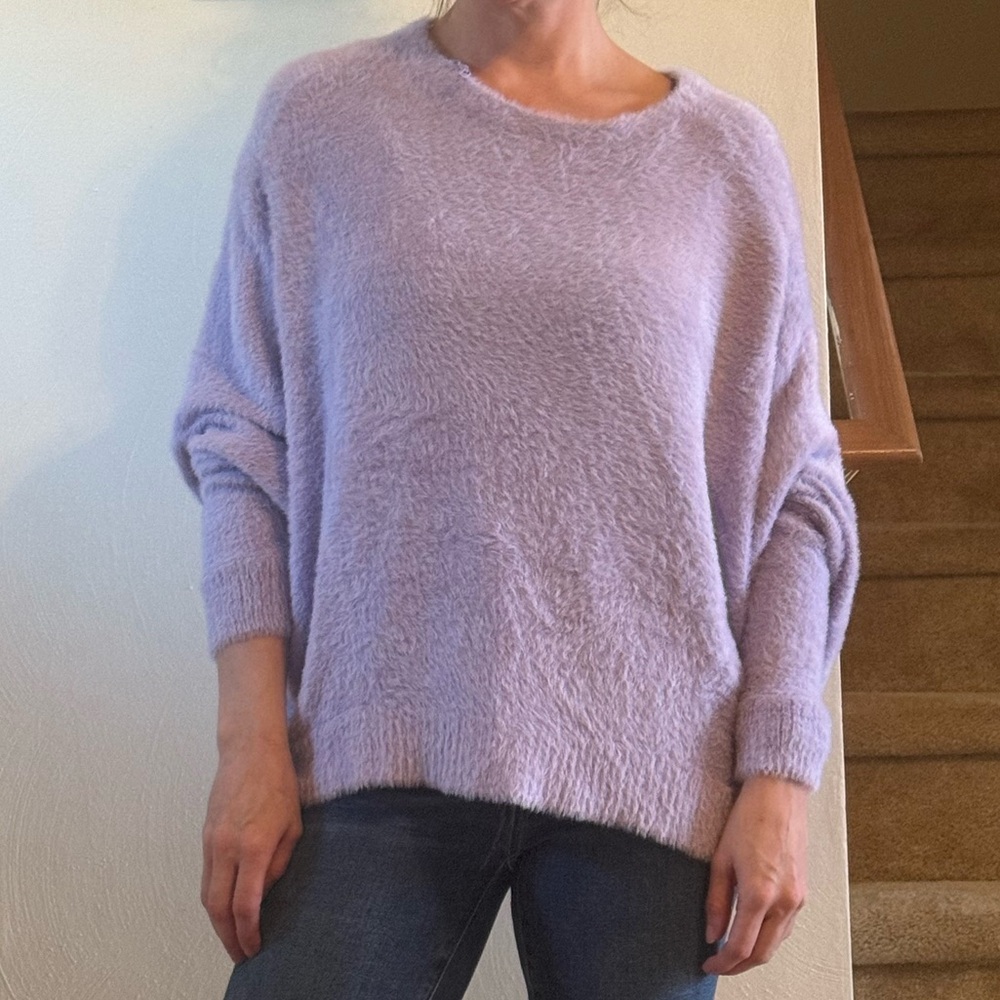 Free People Lavender Women's Sweater - Reversible - size XS - Brand new.